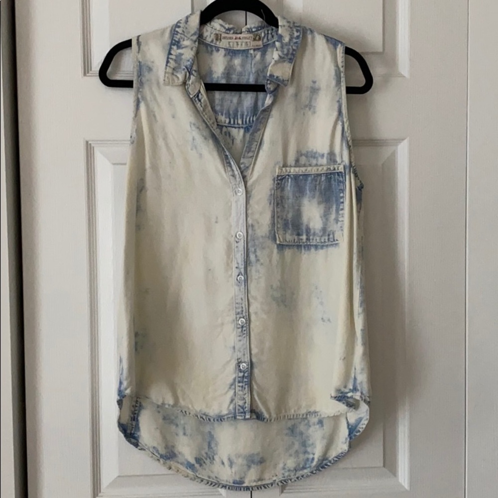 Bleached Chambray shirt